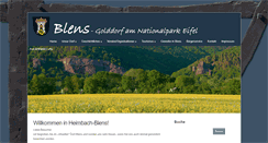 Desktop Screenshot of heimbach-blens.de